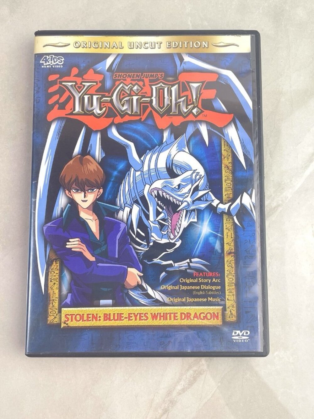 Yu-Gi-Oh DV: Uncut Vol. 3: Stolen: Blue-Eyes White Dragon Original Uncut Edition